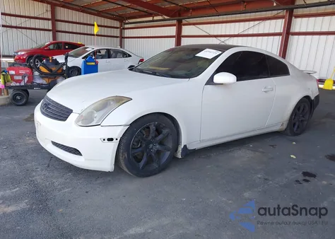 2005 Infiniti G35 z USA, uszkodzony, nr VIN JNKCV54E65M408082
